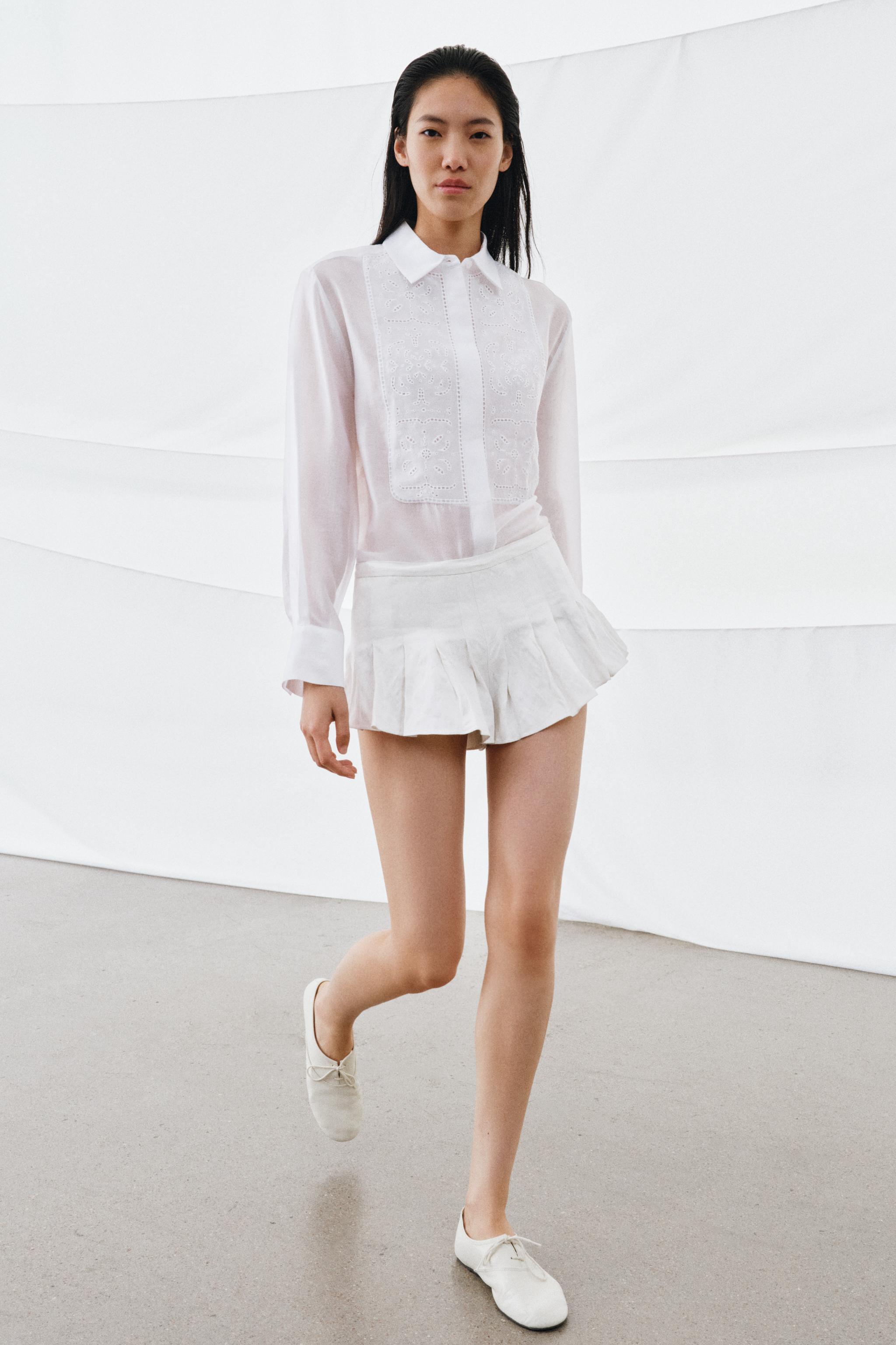 FLUID EMBROIDERED SHIRT ZW COLLECTION